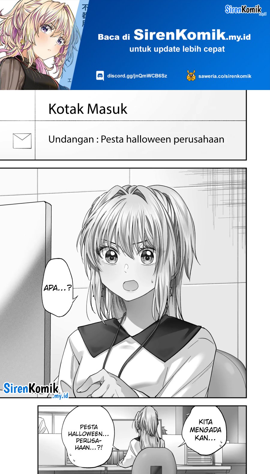 Awkward Senpai Serialization Chapter 50 Gambar 2